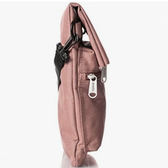 Annelo 2-way foldable shoulder bag Nude Pink - Picture 4 of 14